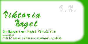 viktoria nagel business card